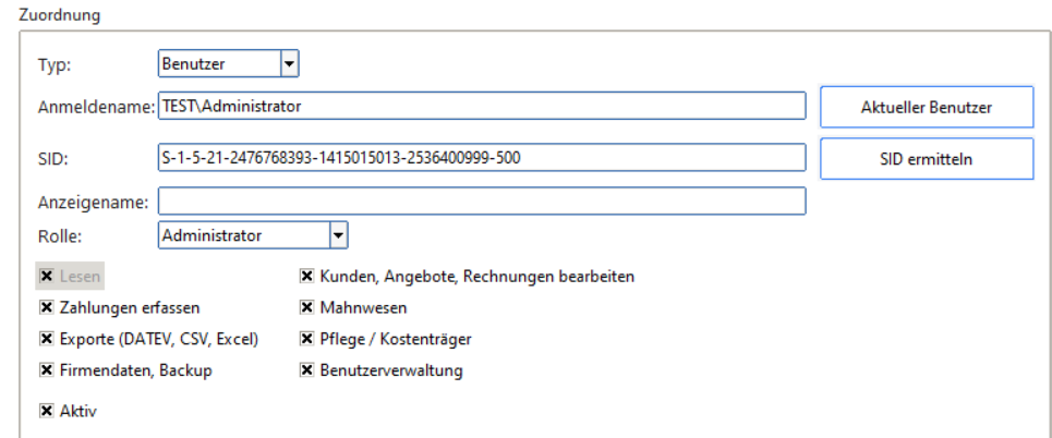 Administratorrechte